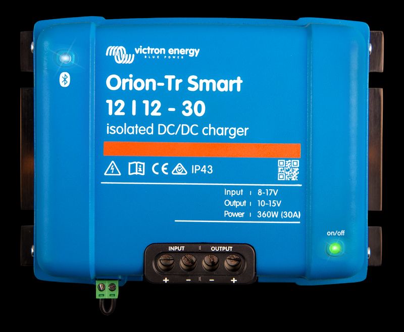Victron Orion TR Smart DC-DC Lader 12>12V 30A (Galvanisk isolert)