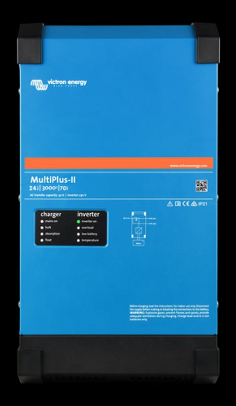 Victron Multiplus-II C12/3000/120-32 kombi inverter og lader