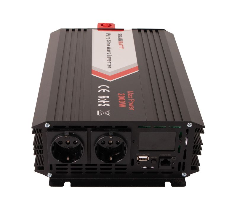 Inverter 12V 1500W (3000W) Ren Sinus