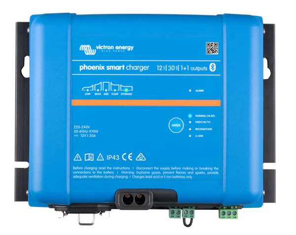 Hovedbilde VICTRON Phoenix Smart IP43 Batterilader 12V 30A 1+1 kanaler